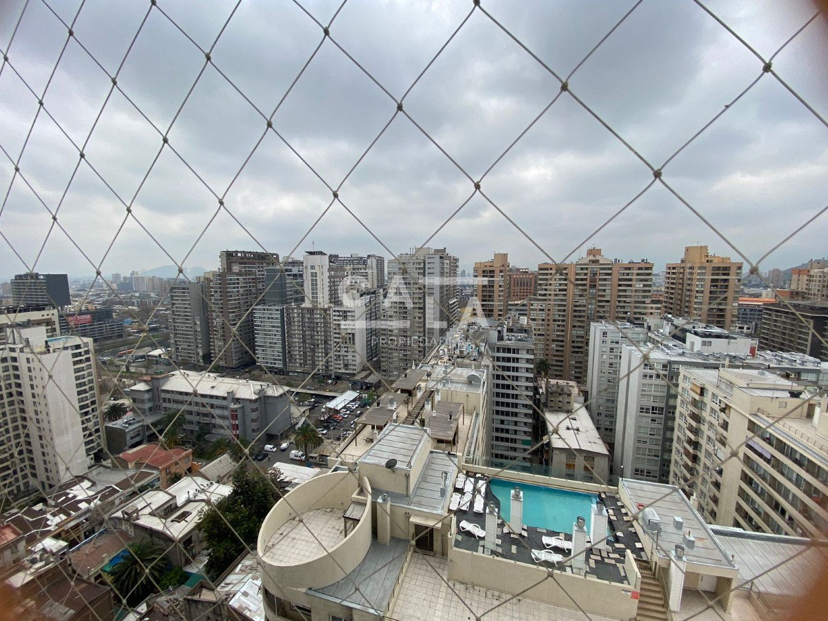 DEPARTAMENTO 2D2B CON VISTA DESPEJADA, SANTIAGO CENTRO